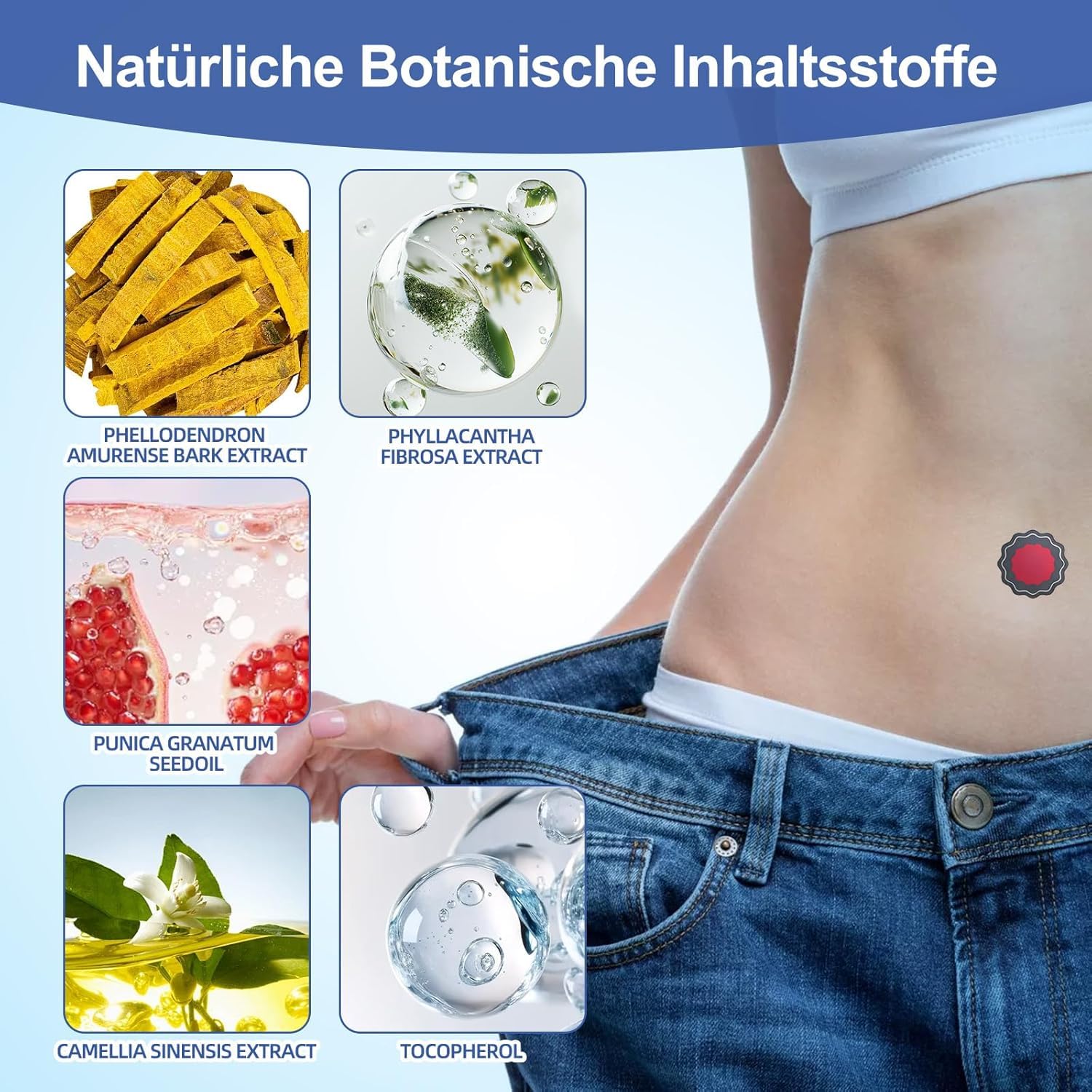 90 Stück Abnehmpflaster Metabalancepatch, Berberin Pflaster mit pflanzlichen Extrakten, Figurpflege für Bauch & Taille, diskret im Alltag & hautfreundlich,für alle Körpertypen, Vorteilspack