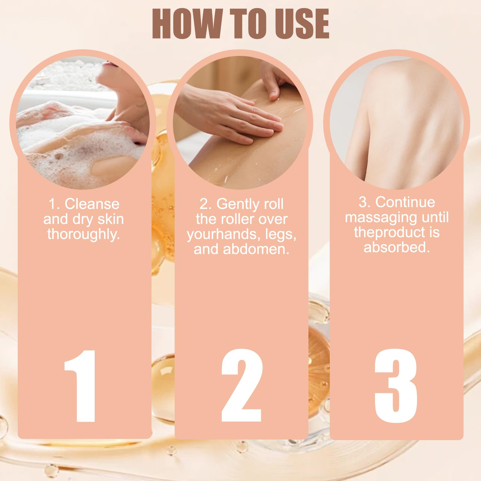 2 Stück Bio-Rizinusöl Rosenquarz-Roller,Organic Castor Oil Rose Quartz Roller Ball,Bio-Rizinusöl-Roll-on,Tiefe & langanhaltende Feuchtigkeit,Sanft & effektiv,Rizinusöl-Hautpflege für alle Hauttypen